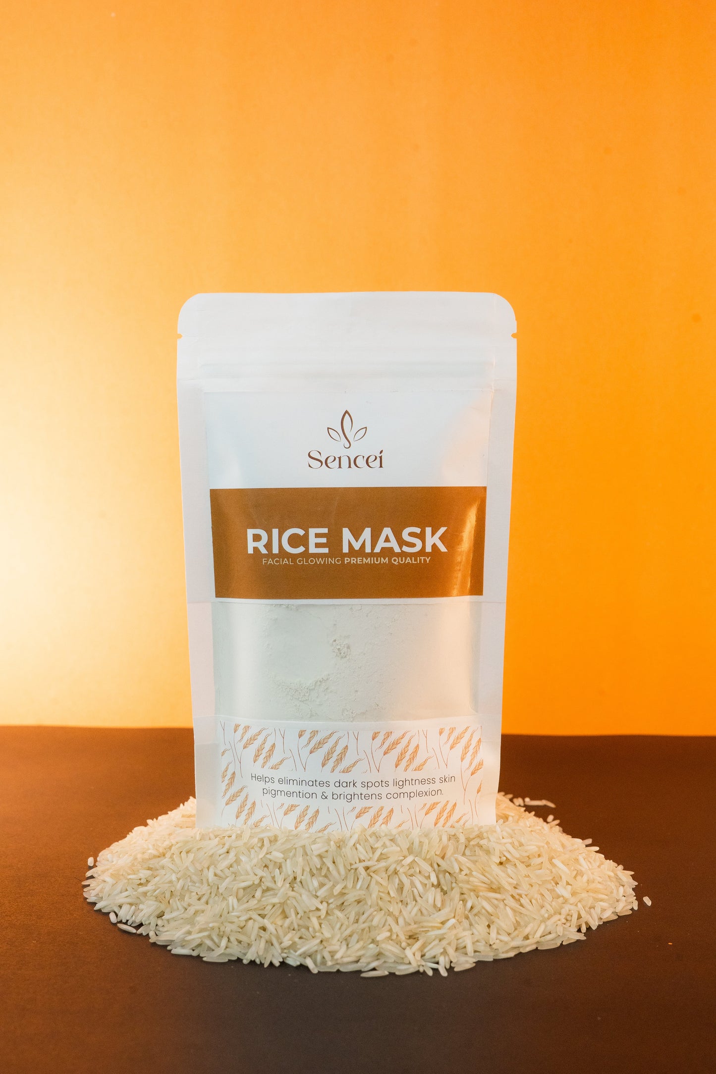 Sencei Glass Skin Brightening Rice Mask